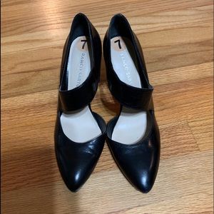 Franco Sarto black heels